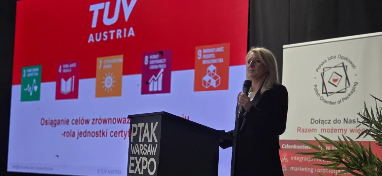 TÜV Austria Polska na VII Kongresie Przemysłu Opakowań – certyfikacja środowiskowa w centrum debaty branżowej